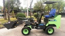 XCMG Official 500 kg Earthmoving Machinery Mini Front End Loader XC906EV Price for Sale